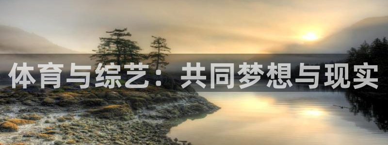 3377体育官网：体育与综艺：共同梦想与现实